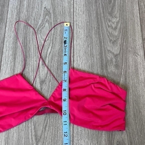 Free People This Way Bra  In Red Size Extra Large - Picture 9 of 16